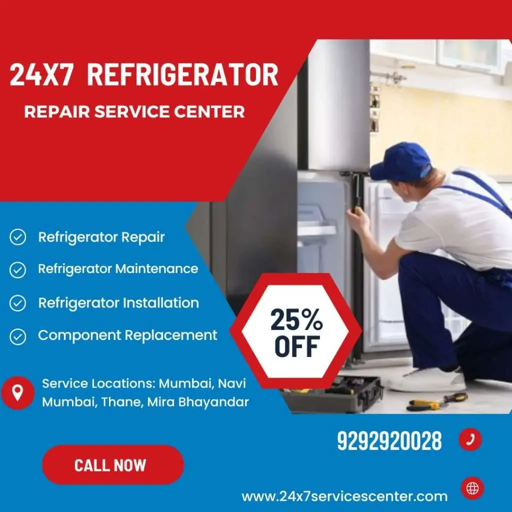 Refrigerator Repair And Service in Mumbai, Navi Mumbai, Thane and Mira Bhayandar